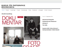Tablet Screenshot of photomuseum.de